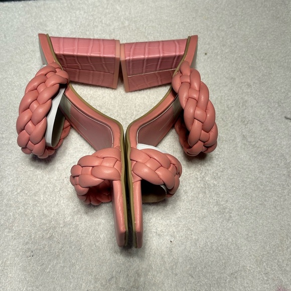 Dolce‎ Vita Women’s Pailey Pink Braided Heels Size 8.5 New In Box $65 - Picture 2 of 8